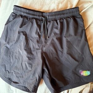 Slunks Men's Athletic Shorts - Black